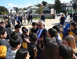 Göynük Ortaokulu Kütüphanesi açıldı