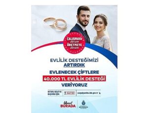 İBB Evlilik Dayanağını 40 Bin TL’ye Çıkarttı