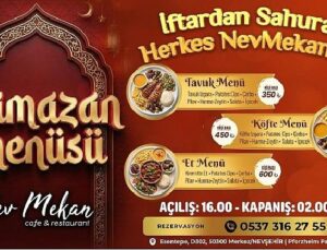 “İftardan Sahura Herkes NevMekan’a” Bekliyoruz!