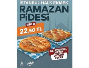 İstanbul Halk Ekmek Pide Fiyatlarını Açıkladı: Susamlı Pide 22,5 TL