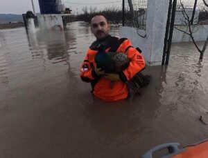 İzmir İtfaiyesi sessiz canlar için vakitle yarıştı