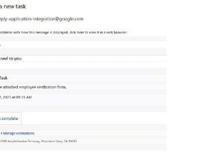 Kaspersky, kurumsal kimlik bilgilerini çalmak maksadıyla Google Tasks bildirimlerini istismar eden yeni bir oltalama kampanyasını ortaya çıkardı