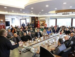 Keçiörenli Muhtarlardan Lider Özarslan’a Dayanak Ziyareti