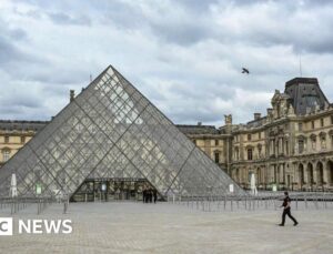 Leak damages 19th Century painting in latest Louvre setback