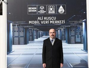 Lider Altay, Harikulâde Durumlarda Dijital Güvenliği Sağlayacak KOSKİ Taşınabilir Data Merkezini İnceledi