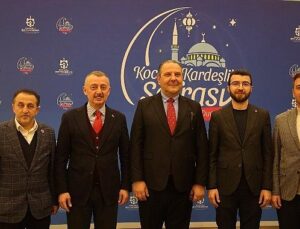 Lider Büyükakın, iftarda Kuzey Makedonya’daydı