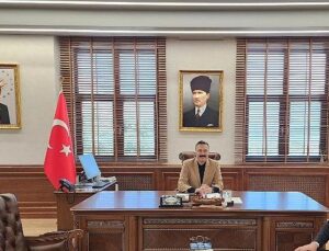 Lider Sezer’den Kaymakam Gültekin’e İyi Olsun Ziyareti