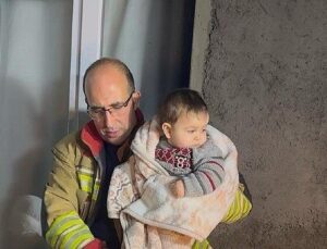 Mahsur Kalan 11 Kişilik Aileyi Büyükşehir İtfaiyesi Kurtardı