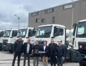 MAN ve Akçansa İş Birliklerini 19 Yeni Araçla Güçlendirdi