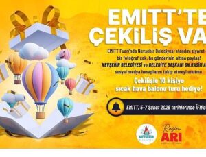 Nevşehir Belediyesi EMITT’te Büyük Çekiliş Düzenliyor