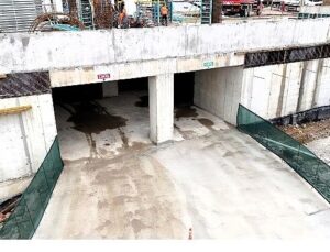 Otoparkın birinci katı hizmete alındı