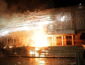 Police fire tear gas as Albania opposition protest turns violent
