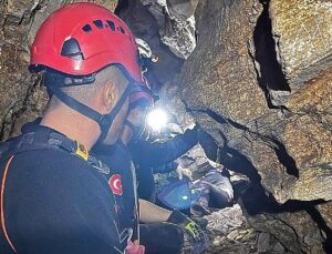 Selçuk’ta mağarada 9 saatlik kurtarma seferberliği