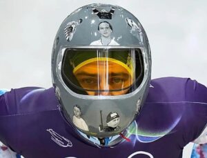 Ukrainian Olympian disqualified for helmet honouring war-fallen athletes