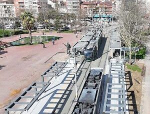 1 tramvay aracı tıpkı anda 600 yolcu taşıyacak
