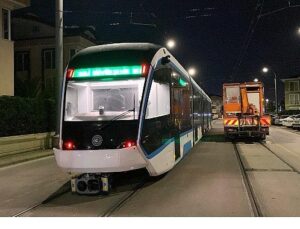 5 tramvaydan dördüncüsü raylara indi