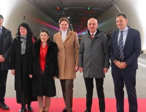 Balkanlar ve Orta Avrupa’yı Birbirine Bağlayan Karavanke Tüneli Açıldı