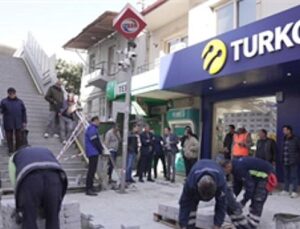 Bayraklı Sevgi Yolu’nda ağır tempo