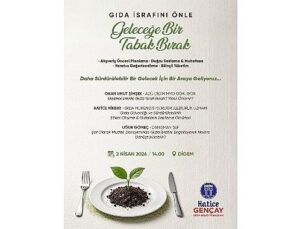 Didim Belediyesi’nden İsrafa Karşı Güçlü Bildiri: ‘Geleceğe Bir Tabak Bırak’