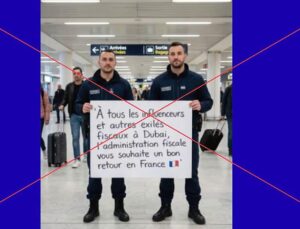 Fact check: Did French border guards mock influencers returning from Dubai amid Iran war?