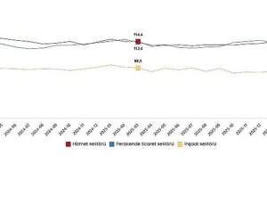 Hizmet, Perakende Ticaret ve İnşaat İnanç Endeksleri, Mart 2026