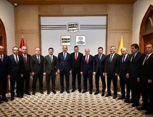 İçişleri Bakanı Çiftçi Başkan Altay’ı Ziyaret Etti