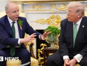 Irish PM boxes clever as Trump doubles down on Starmer ‘disappointment’