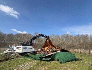 İSKİ, Terkos Havzası’ndaki Kaçak Yapıları Kaldırdı