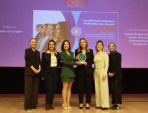 “Kadın İşi Girişim” Projesine ‘Kadın Girişimciliğine Destek’ Ödülü!