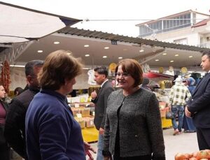Lider Hatice Gençay’dan, Pazar Esnafına Bayram Öncesi Ziyaret