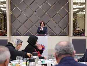 Lider Köymen, şehit ve gazi aileleriyle iftar sofrasında buluştu