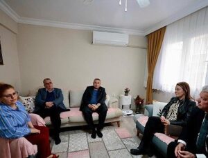 Lider Memnun’dan şehit eşine manalı ziyaret