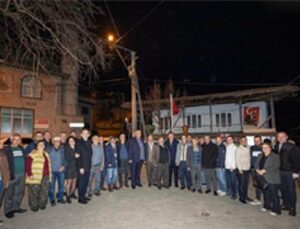 Lider Tugay iftardan sahura halkın ortasında