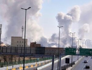 Live.      Iran claims it hit US tanker as Israel launches fresh strikes on Tehran