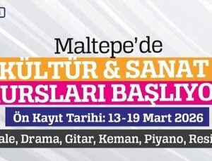 Maltepe Belediyesi kültür sanat kursları başlıyor