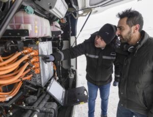 MAN’ın Elektrikli Otobüsü Lion’s Coach E Zorlu Kış Testlerini Başarıyla Geçti