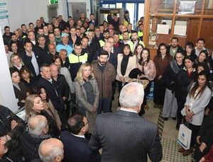 Nilüfer Belediyesi’nde klasik bayramlaşma gerçekleşti