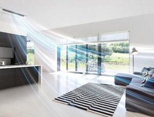 Samsung WindFree Tek İstikamet Kaset Klima ile Rüzgarsız Serinlik