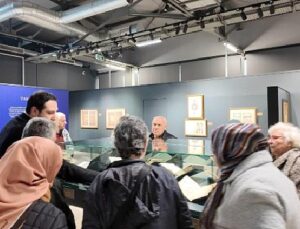 Saygınlar’dan Kutsal Emanetler Standı’na ziyaret