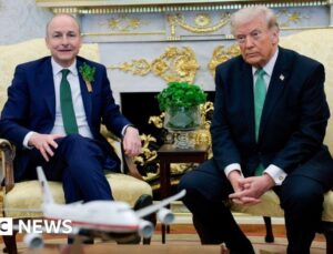 Trump thanked by Irish PM for affirming US and Ireland’s ‘tremendous bond’