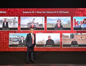 Vodafone, 1 Nisan’da 81 Vilayet ve 922 İlçede 5G Sinyalini Tıpkı Anda Verecek