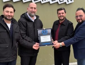 120 Yıllık Alman Markasından Badem Pınarı’na Plaket