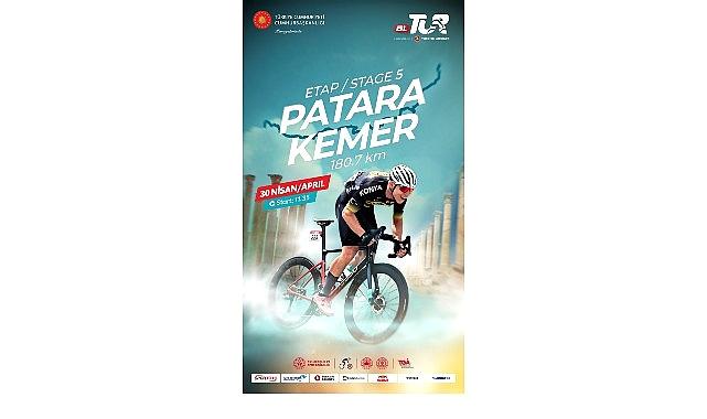 61. Cumhurbaşkanlığı Türkiye Bisiklet Tipi’nde 5. Etap: Patara’dan Kemer’e Güçlü Çaba