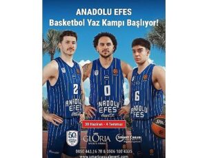 Anadolu Efes Basketbol Yaz Kampı 2026 için geri sayım başladı