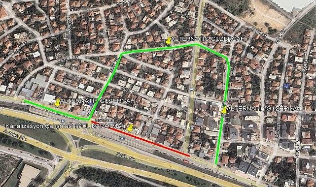 Antalya Bulvarı yan yolunun bir kısmı trafiğe kapatılacak