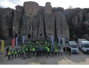 Avrupa Bisiklet Başşehri Konya’da Pedallar Tarihe ve Tabiata Döndü