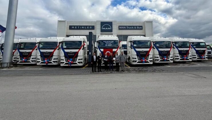  Bakır Beton Operasyonel Gücünü 20 Adet MAN ile Pekiştirdi