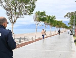 Büyükşehir zabıtasından dronla kontrol