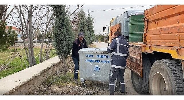 Çumra’da Paklık Seferberliği: 2 Bin 176 Yeni Konteyner Hizmete Sunuldu