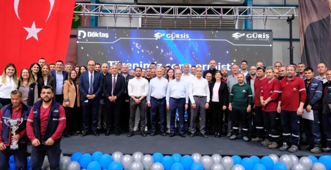 Döktaş Dökümcülük Manisa’da Sürekli İyileştirme ve Kıdem Ödülleri Sahiplerini Buldu